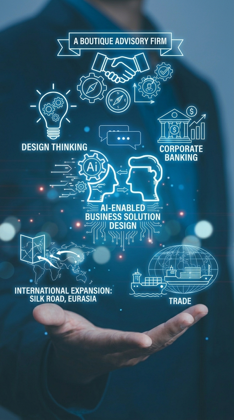 MEMANCO: a boutique advisory firm combining design thinking, corporate banking, AI-enabled business solution design and international expansion along the Silk Road and Eurasia